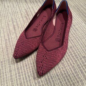 Women’s Rothy's The Point Ballet Flats Shoes Size 6.5